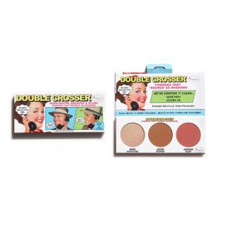 theBalm paletka rozjasňovač / bronzer/ tvářenka Double Crosser