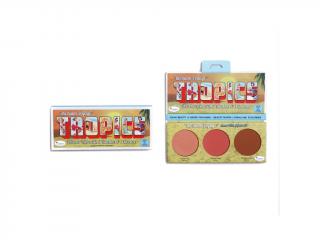 theBALM paletka tvářenek a rozjasňovače Tropics