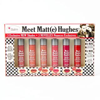 theBalm sada dlouhotrvajících tekutých rtěnek Meet Matt(e) Hughes vol. 14