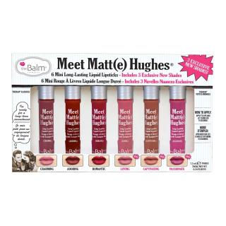 theBalm sada dlouhotrvajících tekutých rtěnek Meet Matt(e) Hughes vol. 3