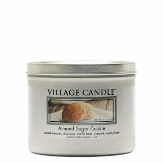 VILLAGE CANDLE vonná svíčka v plechu Almond Sugar Cookie