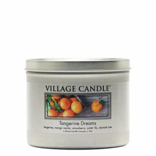 VILLAGE CANDLE vonná svíčka v plechu Tangerine Dreams