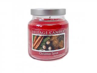 VILLAGE CANDLE vonná svíčka ve skle Christmas Spice, mini