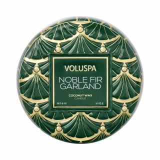 VOLUSPA vonná svíčka v plechovce Noble Fir Garland, Malá