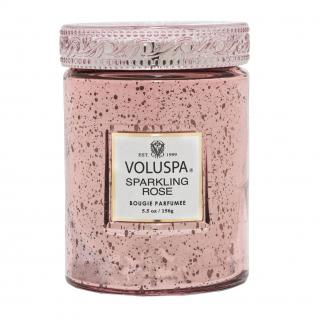 VOLUSPA vonná svíčka ve skle Sparkling Rose, Malá