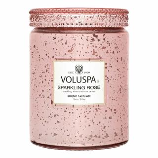 VOLUSPA vonná svíčka ve skle Sparkling Rose, Velká