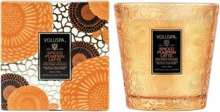 VOLUSPA vonná svíčka ve skle Spiced Pumpkin Latte, Velká v Krabičce