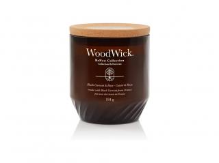 WOODWICK ReNew vonná svíčka ve skle Black Currant & Rose, střední