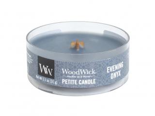 WOODWICK vonná svíčka Evening Onyx, petite