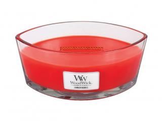 WOODWICK vonná svíčka ve skle Crimson Berries, loď