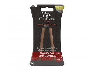 WOODWICK vonné tyčinky do auta Cinnamon Chai, náplň