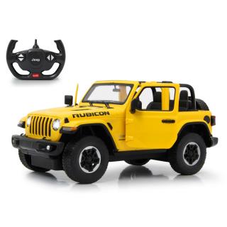 Jamara Jeep Wrangler JL 1:14 manuální dveře, žlutý 2,4G A