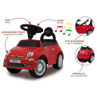 Jamara odrážedlo auto Fiat 500 červené