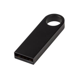 Kovový Mini USB flash disk 16 GB, 4x1,2x0,5 cm - více barev Barva kovu: Černá