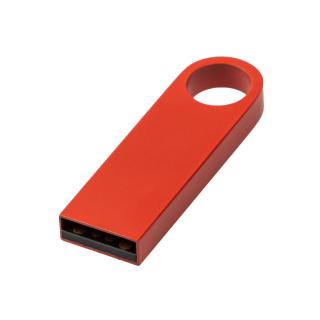 Kovový Mini USB flash disk 16 GB, 4x1,2x0,5 cm - více barev Barva kovu: Červená