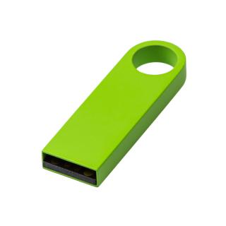 Kovový Mini USB flash disk 16 GB, 4x1,2x0,5 cm - více barev Barva kovu: Zelená