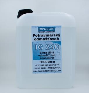 Čistič a odmašťovač s FOOD atestem - koncentrát - IG 240 Velikost balení: 5 kg