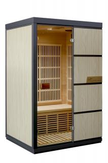 Infrasauna DeLuxe 2222 Carbon BT