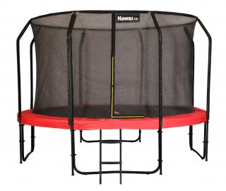 Trampolína Hawaj Premium 366 cm + vnitřní ochranná sít + schůdky