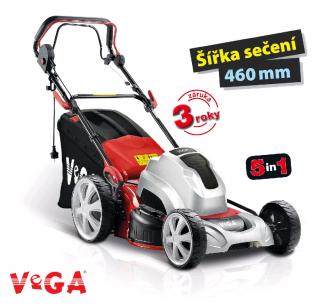 VeGA 4618 SXH 5in1 - elektrická sekačka s pojezdem