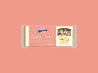 Manner Chocolade White 200g.