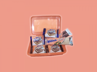 Manner snack box s produkty