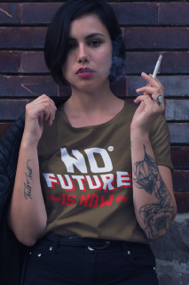 NO FUTURE Barva: Khaki, Velikost: XL