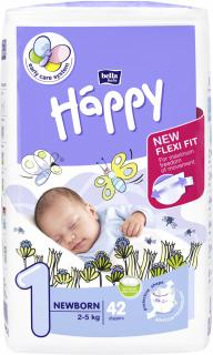 Bella Happy Newborn 2-5 kg 42 ks