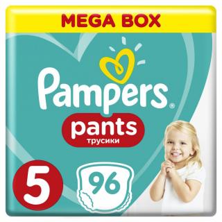 Pampers Active Pants 5 Junior Mega Box 12-17 kg 96 ks