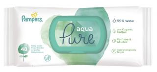 Pampers Aqua Pure dětské čisticí ubrousky 48 ks