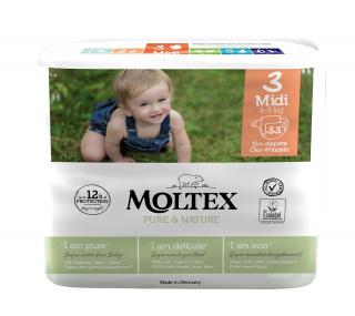 Plenky Moltex Pure & Nature Midi 4-9 kg  (33 ks)