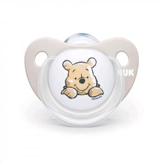 Šidítko Trendline NUK Disney Medvídek Pú 0-6m Box béžové