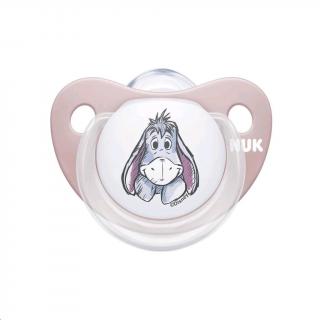 Šidítko Trendline NUK Disney Medvídek Pú 0-6m Box růžové