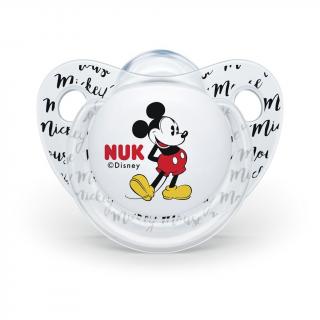 Šidítko Trendline NUK Disney Mickey Minnie 0-6m bílé Box