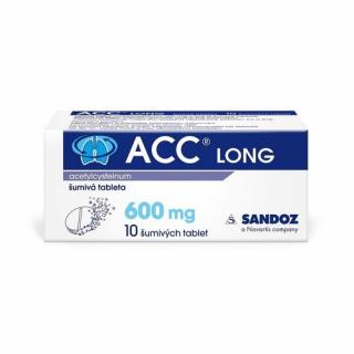 ACC LONG 600mg 10 šumivých tablet