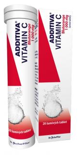 Additiva Vitamin C Blutorange 20 šumivých tablet