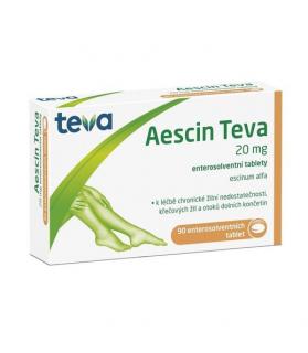 Aescin Teva 20mg perorální tablety 90 ks