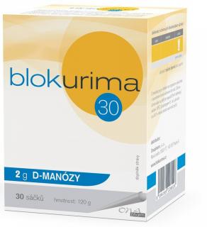 Blokurima 2 g D-manózy sáčky 30 x 4 g