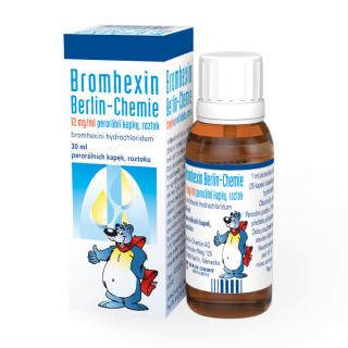 Bromhexin 12 mg, roztok 30 ml