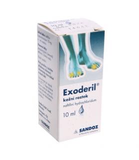 Exoderil 10mg/ml kožní roztok 10 ml