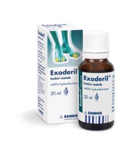 Exoderil 10mg/ml kožní roztok 20 ml