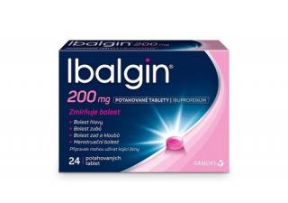 Ibalgin 200mg potahované tablety 24 ks