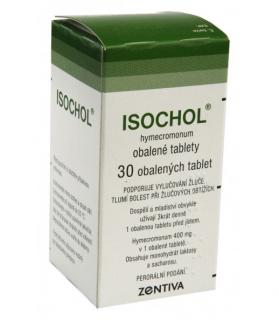 Isochol 400mg dražé 30 ks