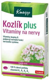 Kneipp Kozlík Plus 40 dražé