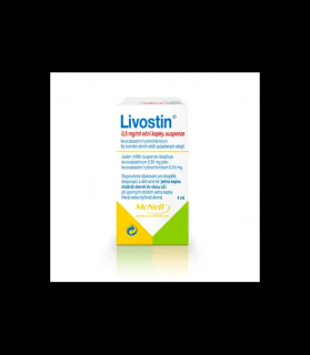 Livostin 0,5mg/ml oční kapky 4 ml