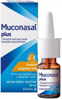 Muconasal Plus nosní sprej 10 ml