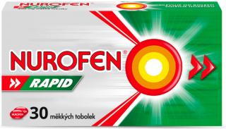 NUROFEN Rapid 400 mg 30 měkkých tobolek