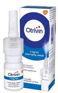 Otrivin 1mg/ml nosní sprej roztok 10ml