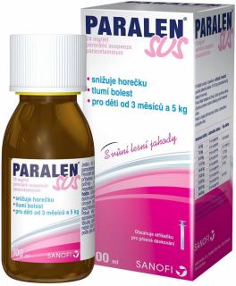 Paralen SUS 24 mg/ml perorální suspenze 100 ml