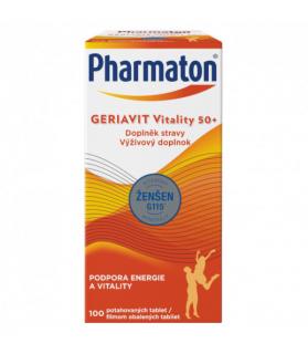 Pharmaton Geriavit Vitality 50+ tablety 100 ks